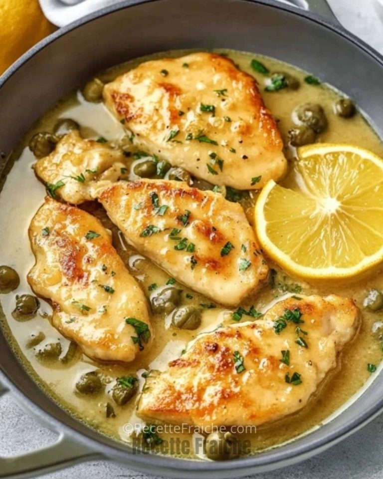 Escalopes de poulet au citron – Recette Fraiche