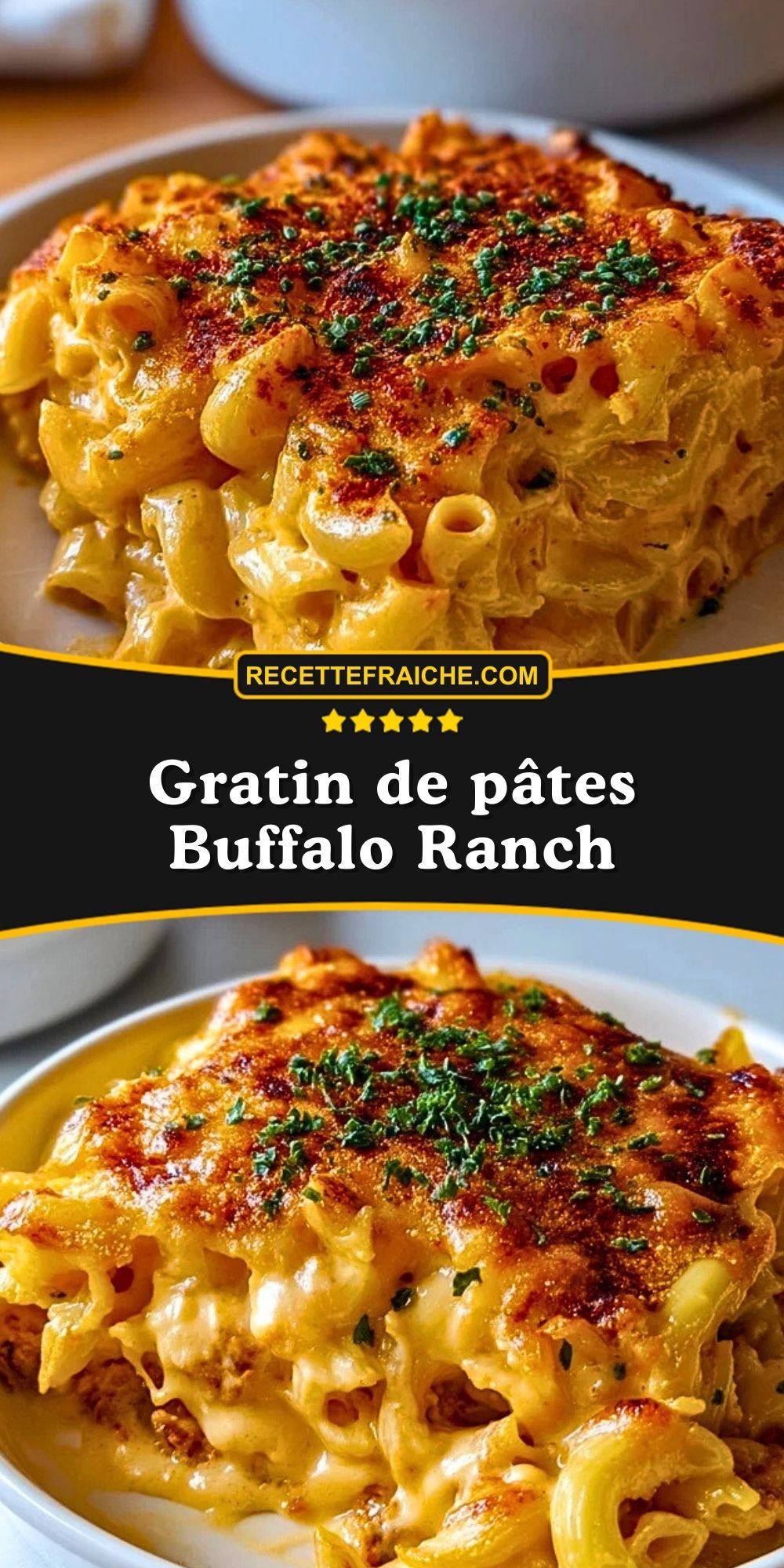 Gratin-de-pates-Buffalo-Ranch