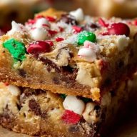 Barres De Biscuits De Noël