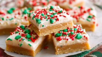 Barres De Biscuits Festifs