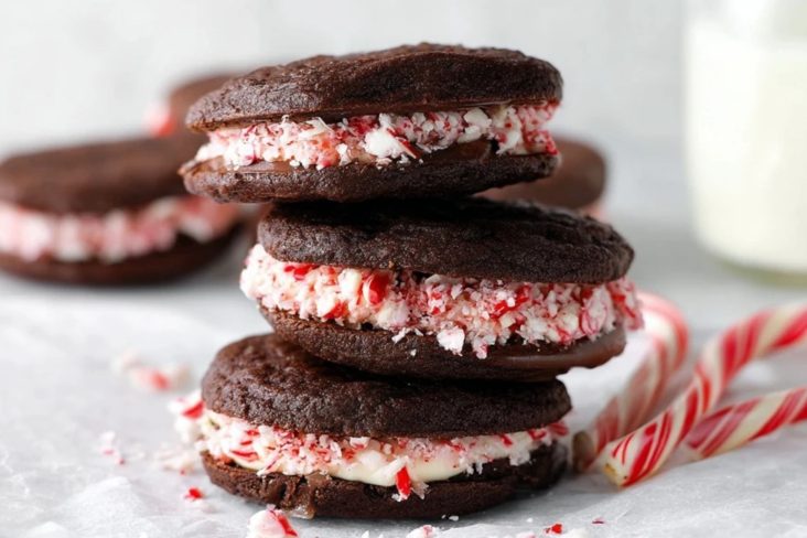 Biscuits Au Chocolat Et À La Menthe Poivrée