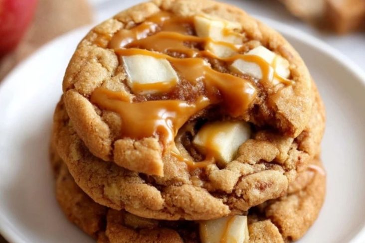 Biscuits Aux Pommes Caramélisées