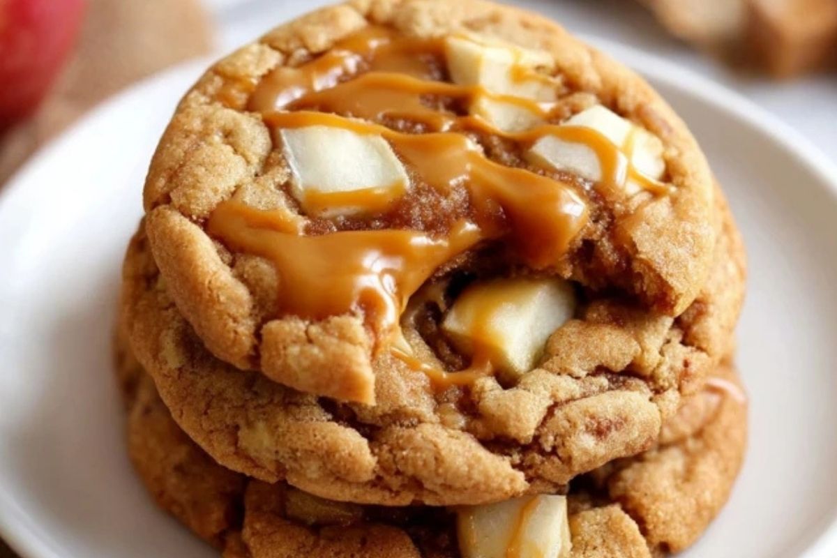 Biscuits Aux Pommes Caramélisées