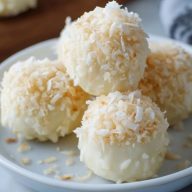 Bouchées Cheesecake à la Noix de Coco