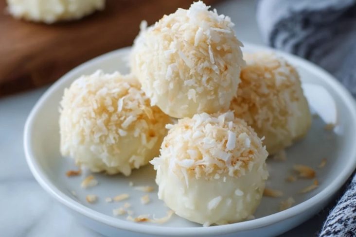 Bouchées Cheesecake à la Noix de Coco