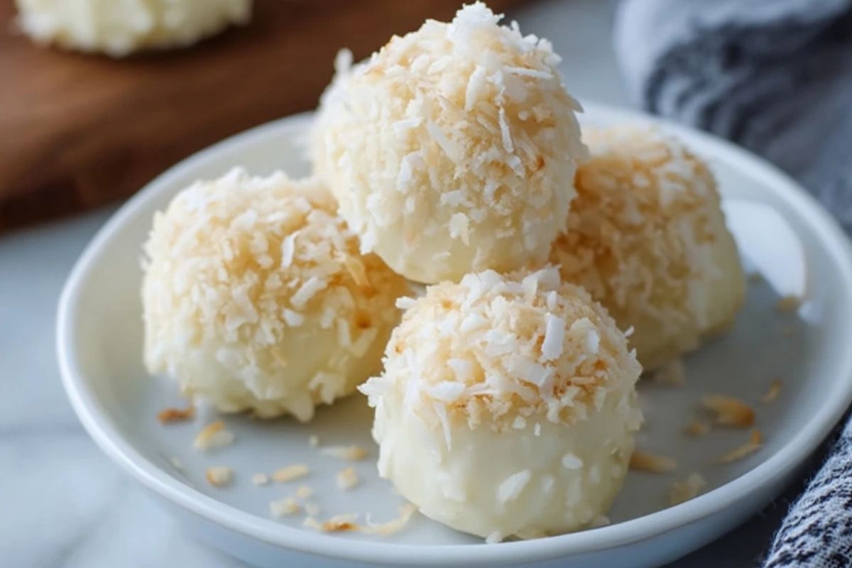 Bouchées Cheesecake à la Noix de Coco