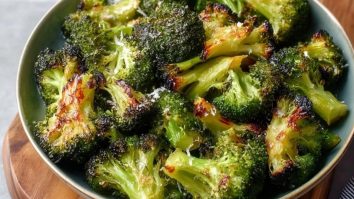 Brocoli Croustillant à la Friteuse à Air