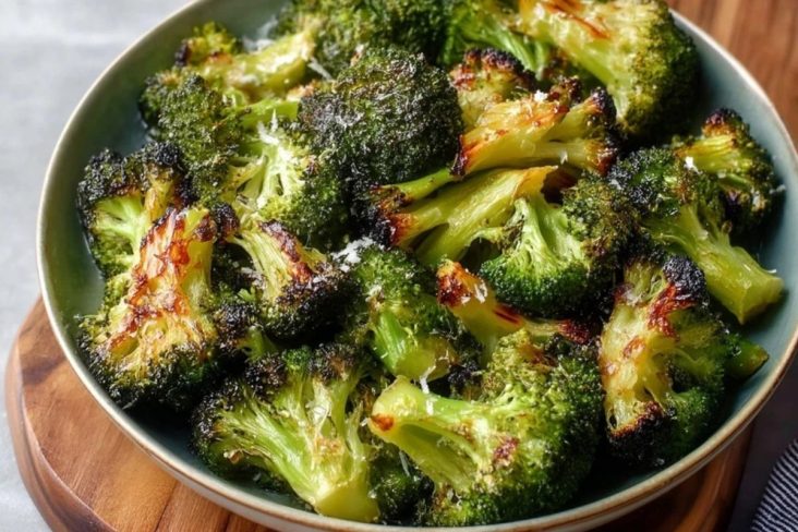 Brocoli Croustillant à la Friteuse à Air