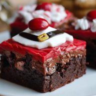 Brownies de Père Noël