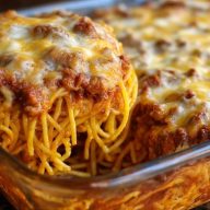 Casserole De Spaghetti à Un Million De Dollars