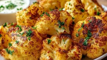 Chou-Fleur Rôti à la Friteuse Air