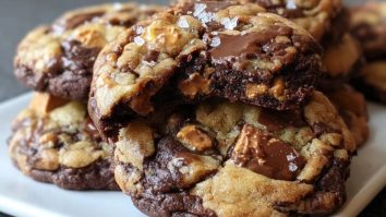 Cookies Au Chocolat Et Au Caramel