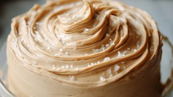 Crème Au Beurre Au Caramel Salé