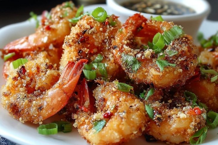 Crevettes Croquantes au Sel et Poivre