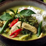 Curry Vert Thaï Au Poulet