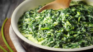 Épinards À La Crème