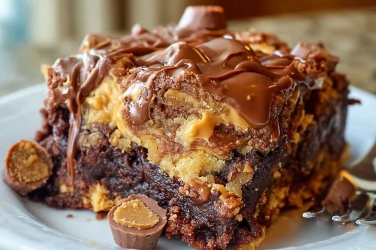 Gâteau Au Chocolat Et Beurre De Cacahuète