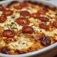 Gratin De Pizza Au Fromage Cottage