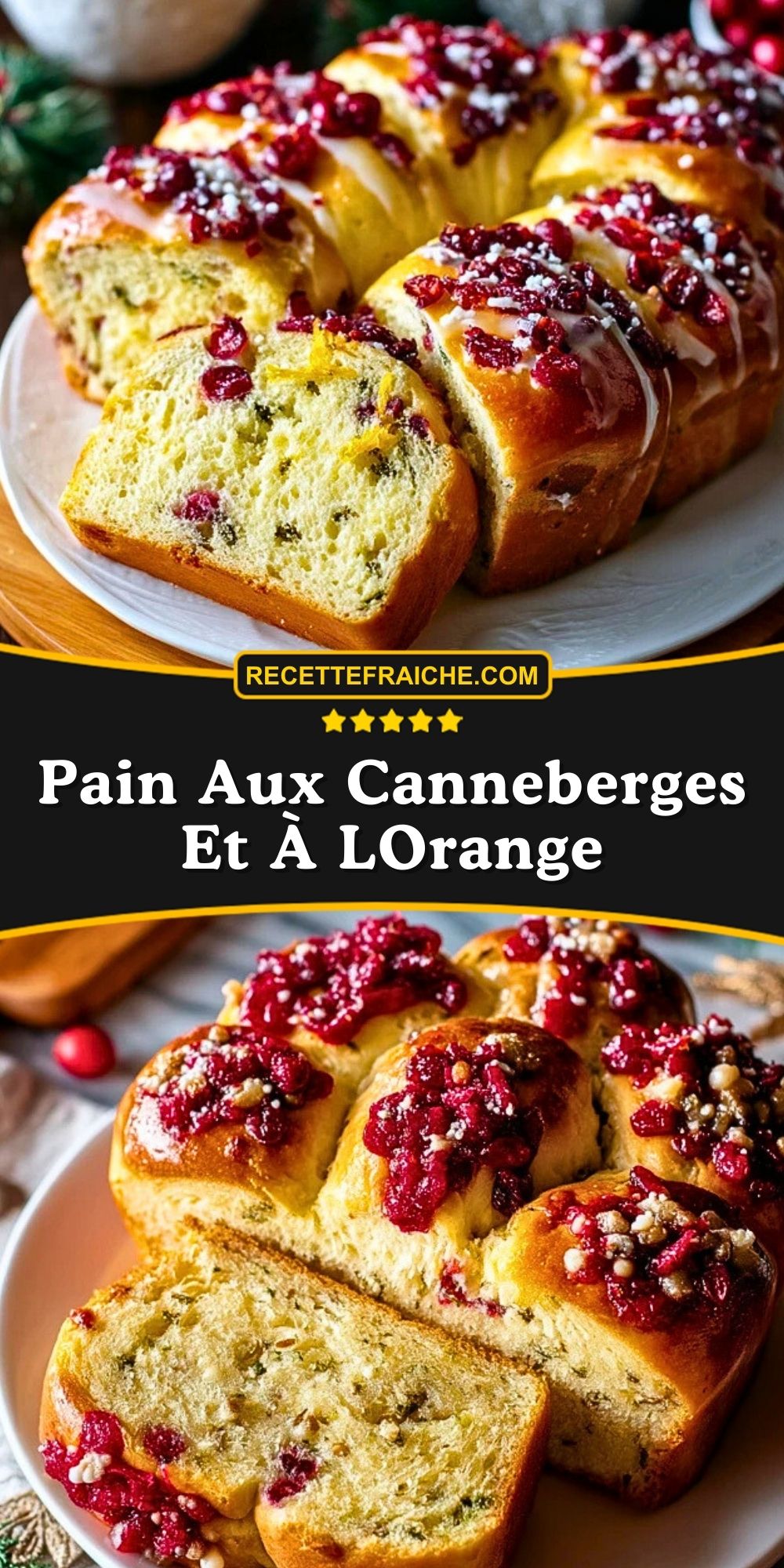 Pain Aux Canneberges Et À LOrange