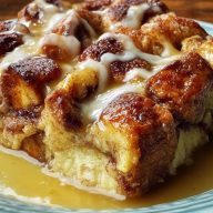 Pouding Au Pain À La Cannelle