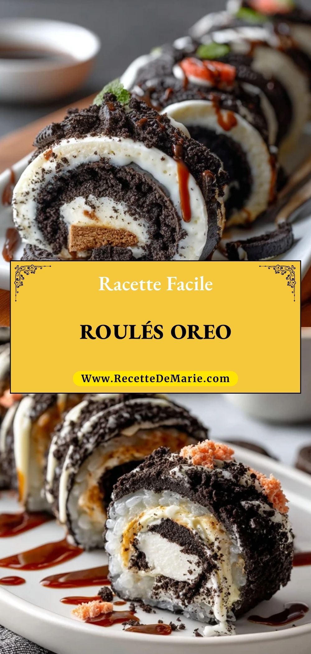 Roulés Oreo