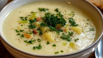 Soupe De Pommes De Terre Et Poireaux