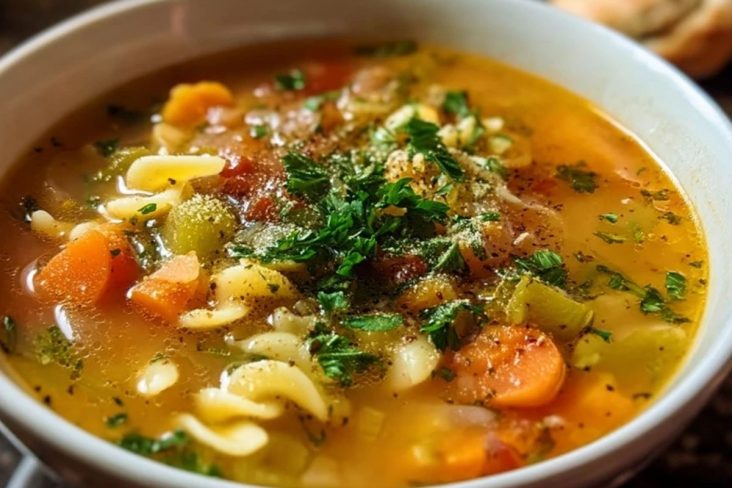 Soupe Italienne Végétalienne