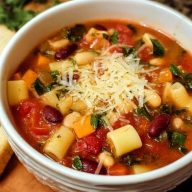 Soupe Minestrone Maison