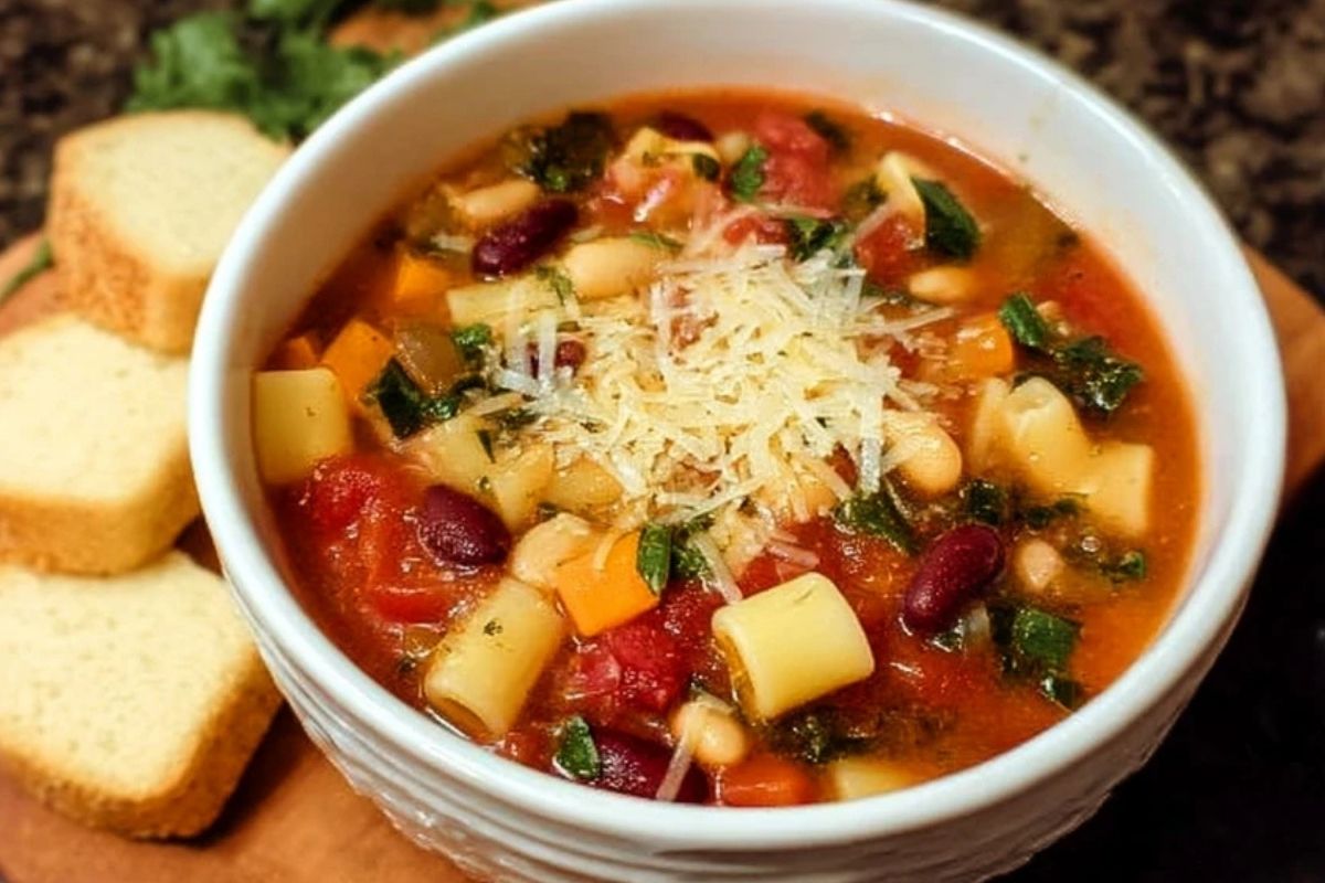 Soupe Minestrone Maison