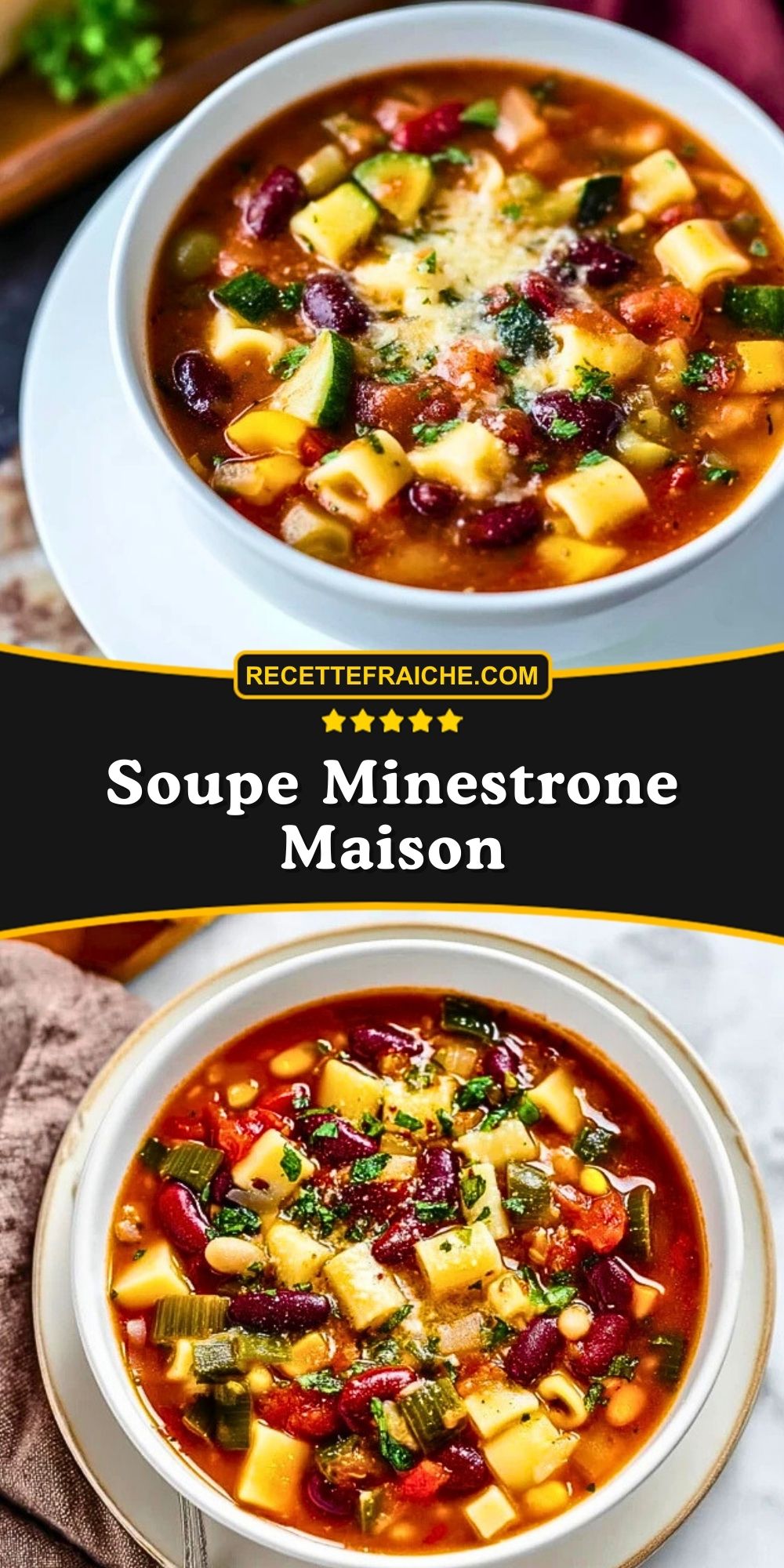 Soupe Minestrone Maison