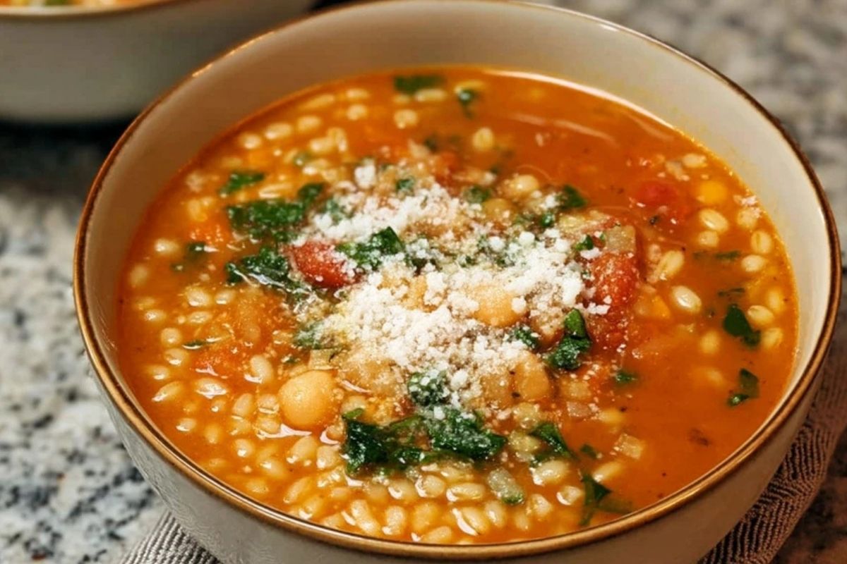 Soupe de Pastina à lItalienne