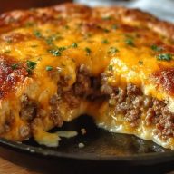 Tarte Au Cheeseburger