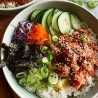 Bol De Riz Au Thon Épicé Sésame