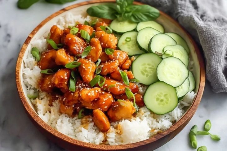 Bols De Poulet Au Miel Et À LAil