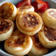 Bouchées de Pancakes Pour le Petit Déjeuner