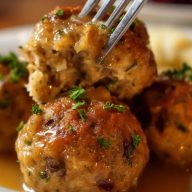 Boulettes De Farce Pour Thanksgiving