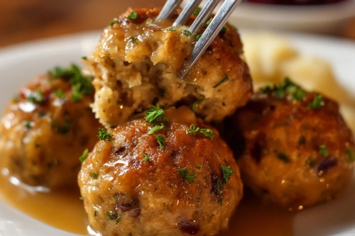 Boulettes De Farce Pour Thanksgiving