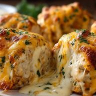 Boulettes De Poulet Au Fromage Et Ranch