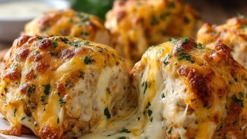 Boulettes De Poulet Au Fromage Et Ranch
