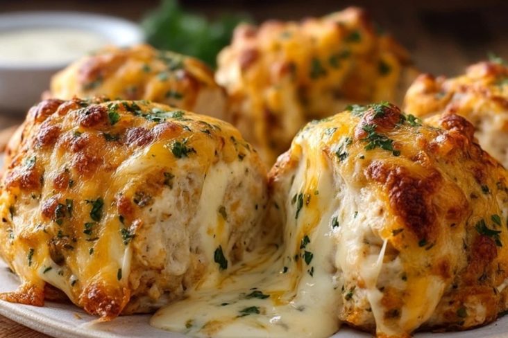 Boulettes De Poulet Au Fromage Et Ranch