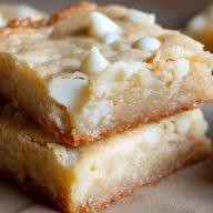 Brownies Au Chocolat Blanc