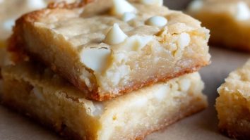 Brownies Au Chocolat Blanc