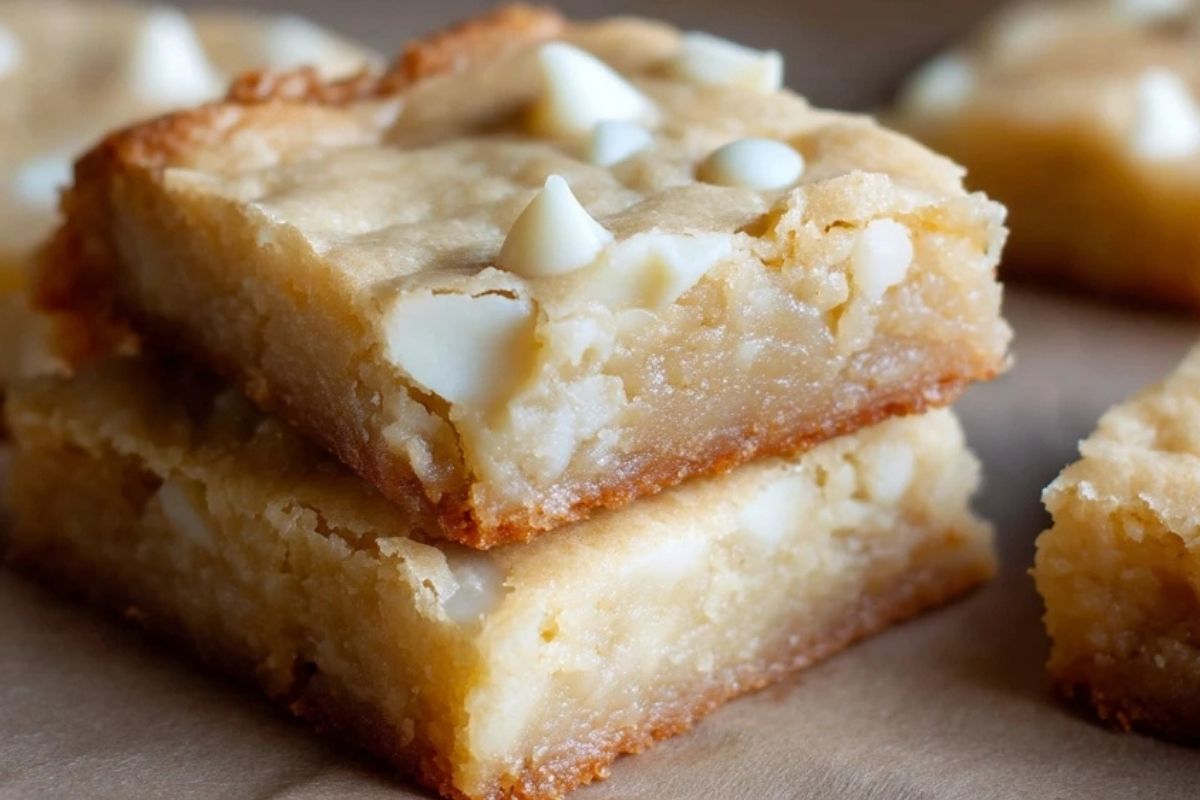 Brownies Au Chocolat Blanc