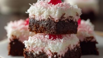 Brownies à la Noix de Coco