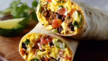 Burrito Protéiné au Petit Déjeuner