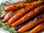 Carottes Rôties Au Sucre Brun Et Aux Herbes