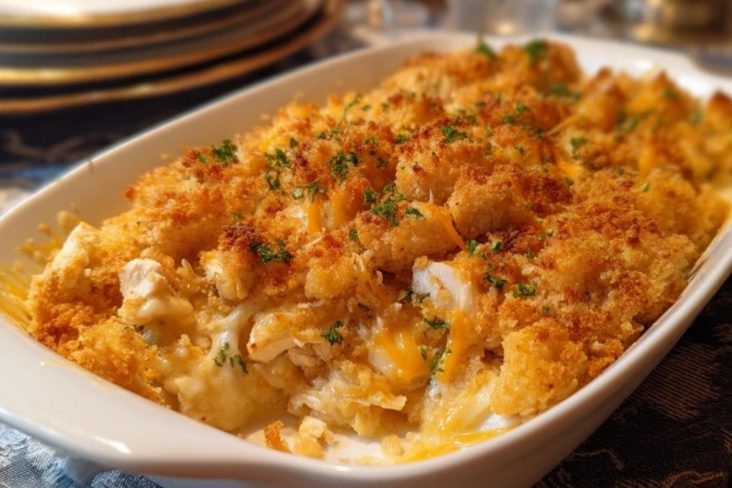 Casserole De Poulet Aux Crackers Ritz