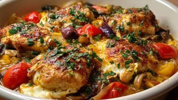 Casserole De Poulet Méditerranéenne Rapide