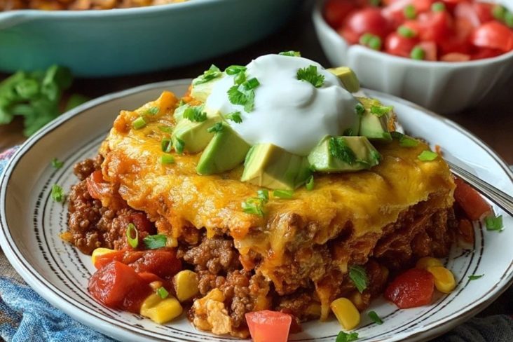 Casserole De Tacos Réconfortante
