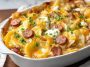 Casserole de Pierogi Facile aux Saucisses
